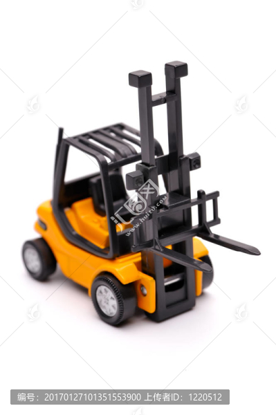 黃色玩具叉車