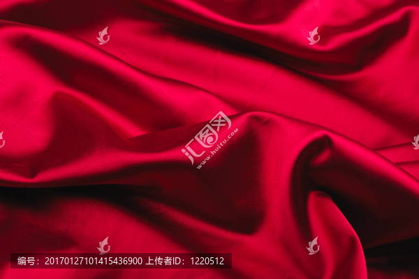 紅色的絲綢背景