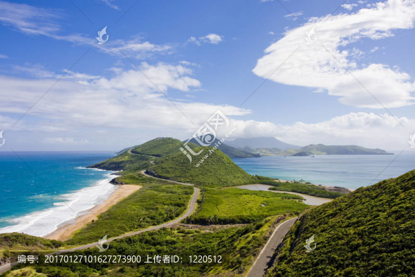 海岸全景