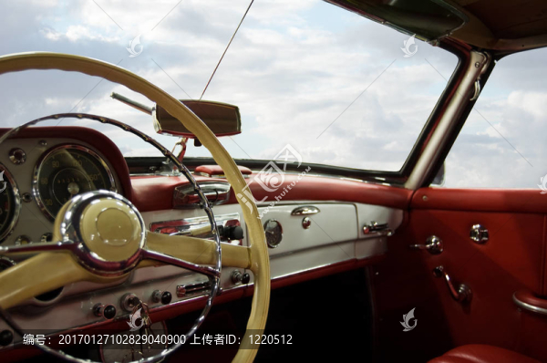 經(jīng)典的汽車儀表板