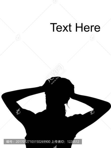 挫折中的年輕女士