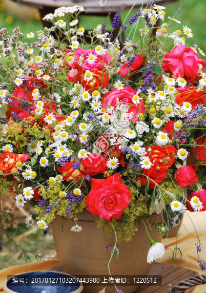 花瓶里的花