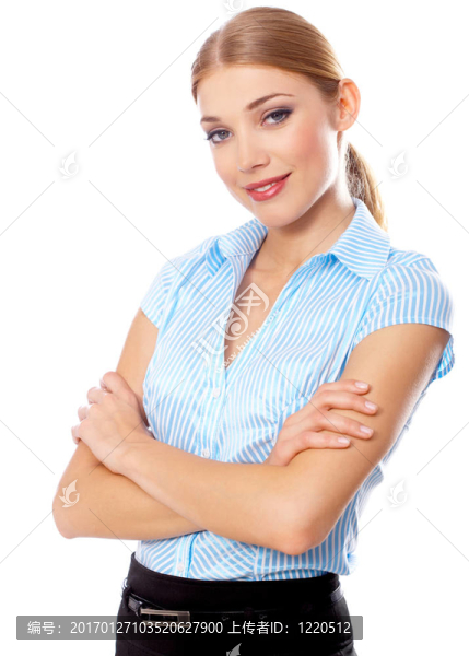 金發(fā)碧眼的女商人