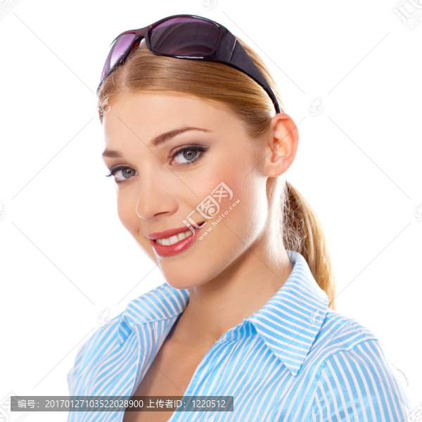 金發(fā)碧眼的女商人