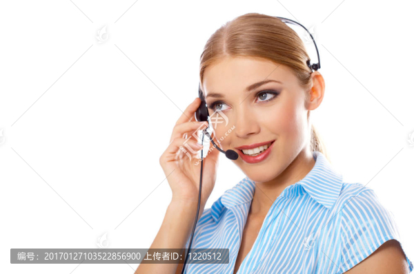 金發(fā)碧眼的女商人