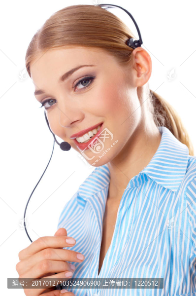金發(fā)碧眼的女商人