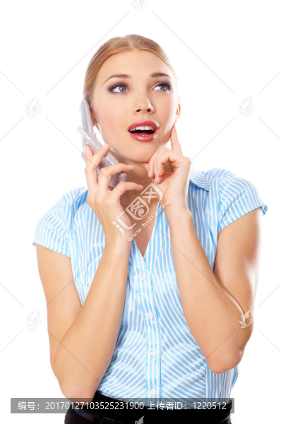 金發(fā)碧眼的女商人