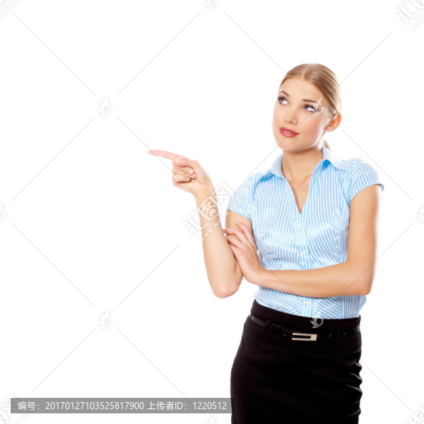 金發(fā)碧眼的女商人