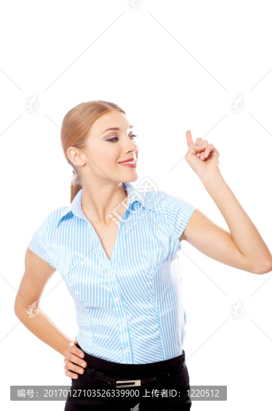 金發(fā)碧眼的女商人