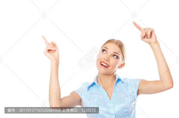 金發(fā)碧眼的女商人