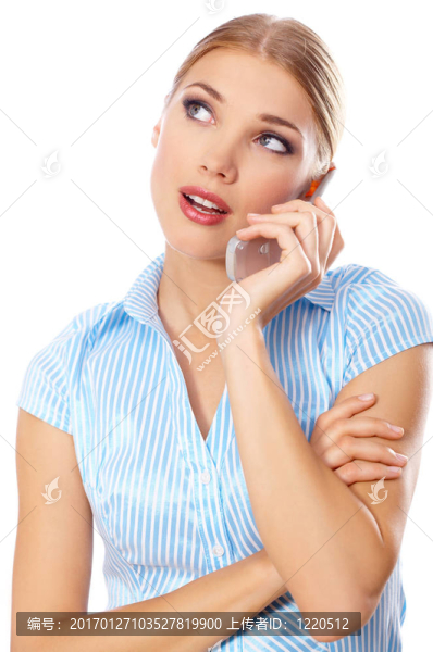 金發(fā)碧眼的女商人