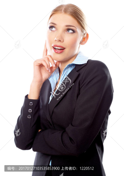 金發(fā)碧眼的女商人