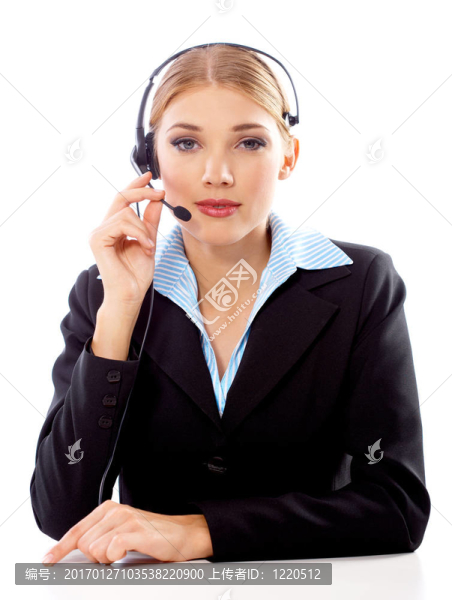 金發(fā)碧眼的女商人