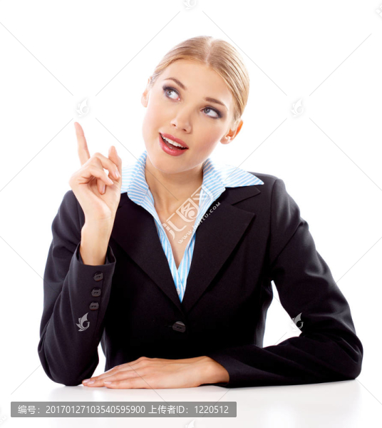 金發(fā)碧眼的女商人