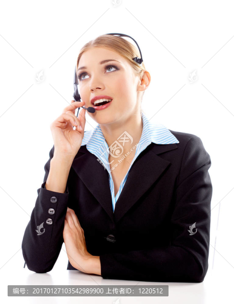 金發(fā)碧眼的女商人