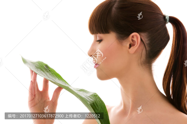 綠葉女人