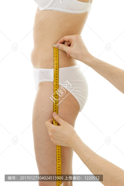 測量女性的臀部尺寸