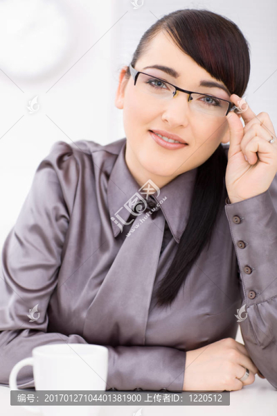 畫(huà)像的女商人