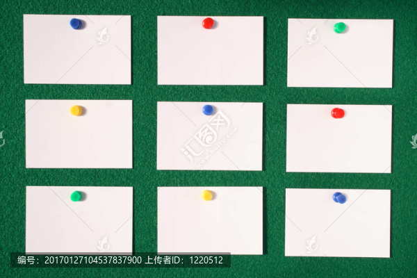 白色空白商務(wù)/廣告卡。