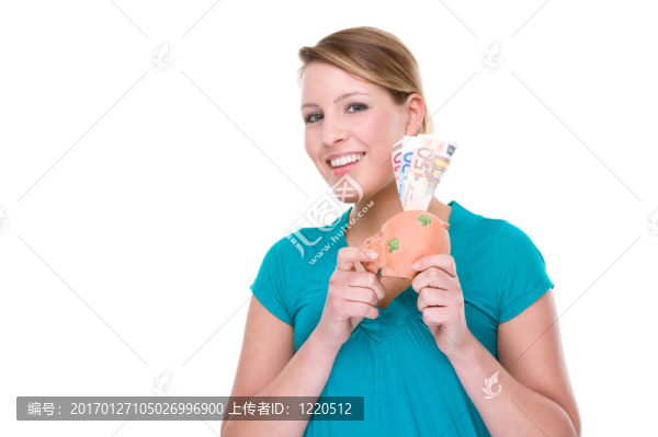 女人的存錢罐