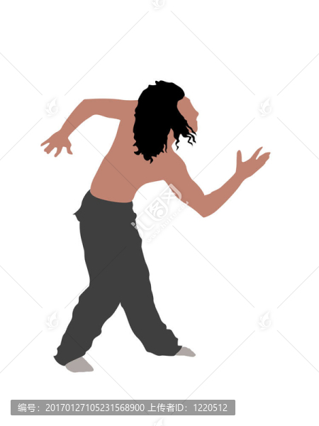 跳舞的年輕人