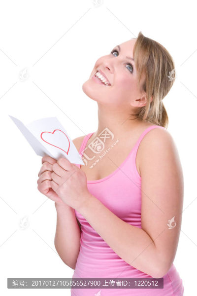 帶情書的女人