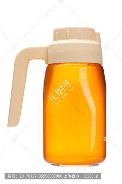 裝滿蜂蜜的罐子