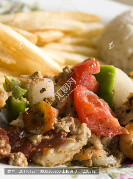 尼加拉瓜海鮮烤肉串