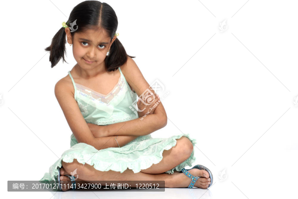 可愛的7歲女孩