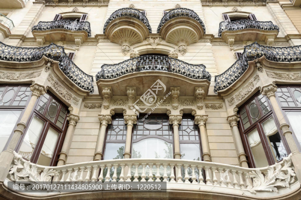 巴塞羅那西班牙建筑