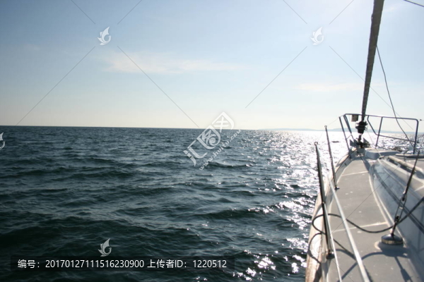 海上航行船