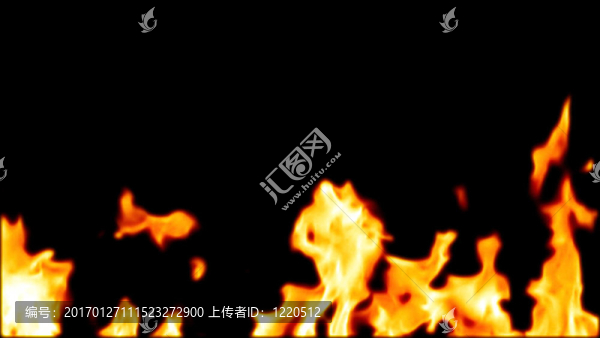 高度詳細(xì)的三維抽象火災(zāi)