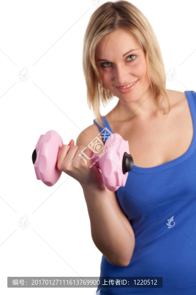 女人的工作與啞鈴