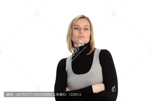 自信嚴(yán)重的商人