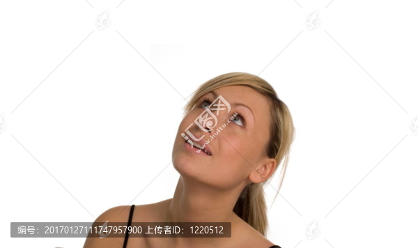 美麗的女人的思考