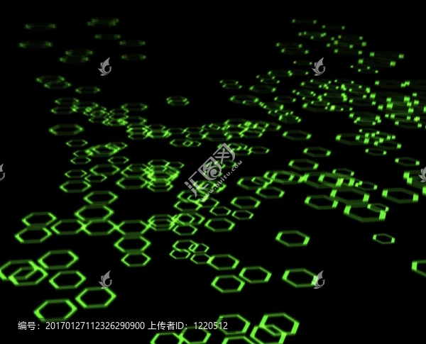 發(fā)光的Green,Hexagons