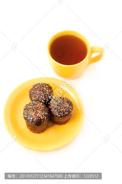 蛋糕和茶