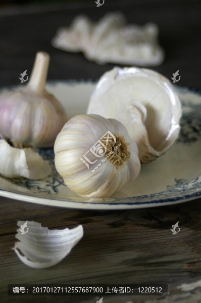 大蒜和貝殼