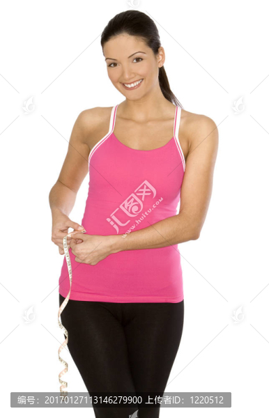 運動的女人