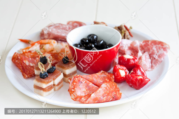 美味的開(kāi)胃菜盤