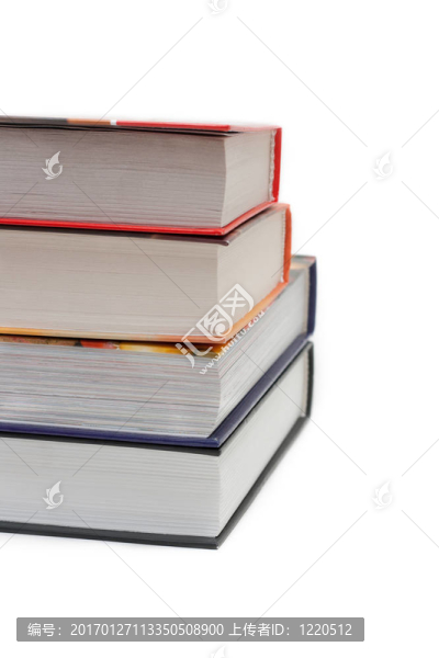 一堆書