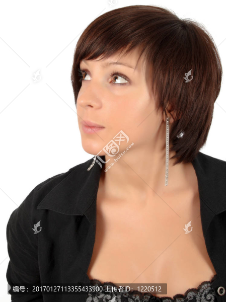 漂亮的黑發(fā)