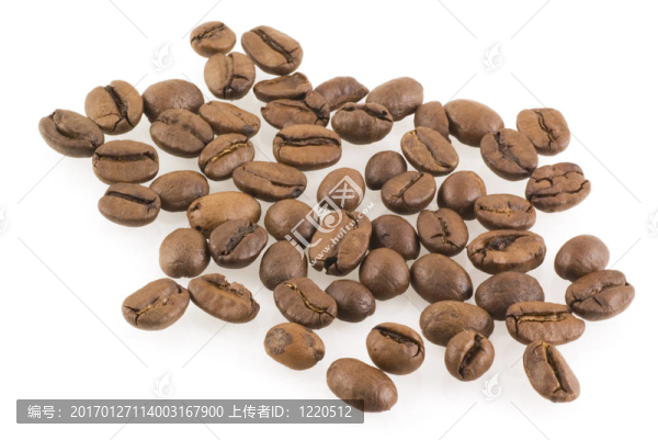 咖啡豆背景。