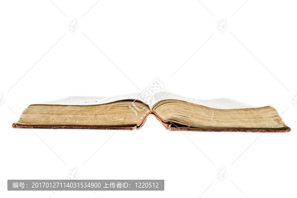 打開(kāi)老式的書(shū)