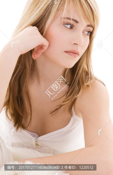 可愛的少女