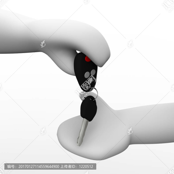 移交汽車鑰匙