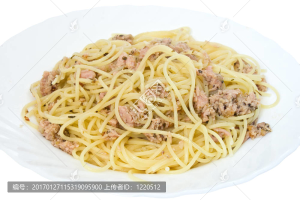 意大利面金槍魚