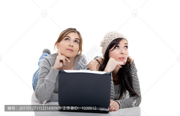 和筆記本電腦一起工作