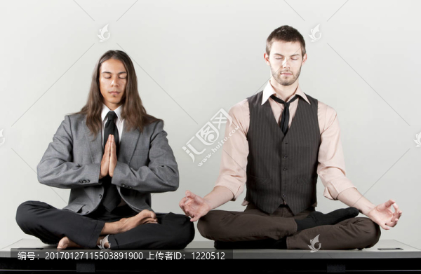 兩人冥想