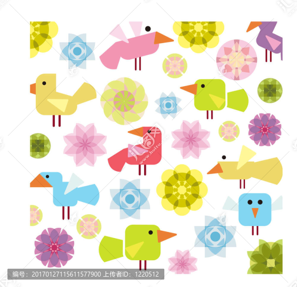 復(fù)古的鳥